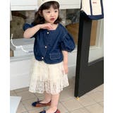 【aimoha-KIDS-】子供服デニムトップス【SS】 | aimoha kids | 詳細画像7 