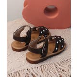 【shoes365】子供用 水玉サンダル | aimoha kids | 詳細画像2