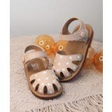 ピンク | 【shoes365】子供用 水玉サンダル | aimoha kids