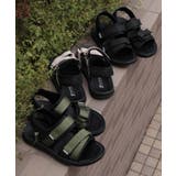 【shoes365】子供用 ダブルマジックテープ サンダル | aimoha kids | 詳細画像9