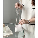 ホワイト | ガマ口ミニキルティングバッグ | aimoha