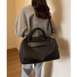 ブラック | 2wayトラベルバッグ 旅行バッグ 大容量バッグ | aimoha 