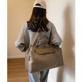 ベージュ | 2wayトラベルバッグ 旅行バッグ 大容量バッグ | aimoha 