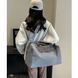 グレー | 2wayトラベルバッグ 旅行バッグ 大容量バッグ | aimoha 