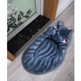 aimohahome お眠り猫 ラグ | aimoha  | 詳細画像9 