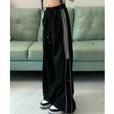 【HOOK】for girls  サイドラインワイドスウェットパンツ | HOOK | 詳細画像7 