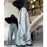 【HOOK】for girls  サイドラインワイドスウェットパンツ | HOOK | 詳細画像15 