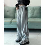 【HOOK】for girls  サイドラインワイドスウェットパンツ | HOOK | 詳細画像14 