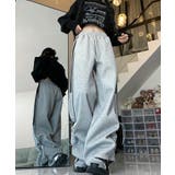 【HOOK】for girls  サイドラインワイドスウェットパンツ | HOOK | 詳細画像12 