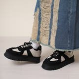 【shoes365】中綿付き 厚底トレーニングシューズ | aimoha  | 詳細画像1 