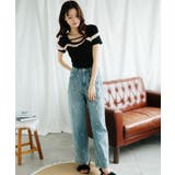「Jasmine」フリルクロップド丈半袖Tシャツ Jasmine Grandif… | aimoha  | 詳細画像2 