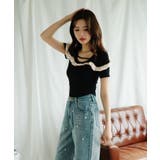 「Jasmine」フリルクロップド丈半袖Tシャツ Jasmine Grandif… | aimoha  | 詳細画像3 