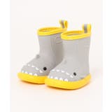 グレー×イエロー3 | 【aimoha KIDS 】【定番】激かわいい立体的なシャーク | aimoha kids