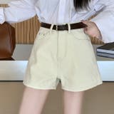 デニムジャガードショートパンツ | aimoha  | 詳細画像1 
