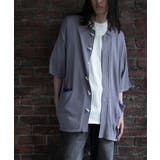 グレー | 【aimoha neo】CONTRAST POCKETS KNIT SHIRT | aimoha men