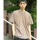 モカ | HOOK -select- ベーシックウォッシュ半袖TEE Tシャツ | HOOK