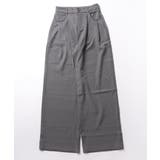 【aimoha】ハイウエストタックスラックス | aimoha | 詳細画像3