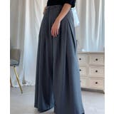 【aimoha】ハイウエストタックドレープパンツ | aimoha  | 詳細画像8 
