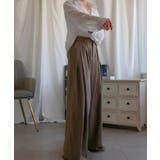 【aimoha】ハイウエストタックドレープパンツ | aimoha  | 詳細画像11 