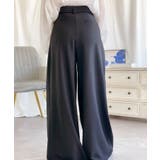 【aimoha】ハイウエストタックドレープパンツ | aimoha  | 詳細画像3 