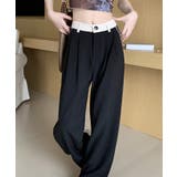 ゆったりワイドパンツ | aimoha  | 詳細画像5