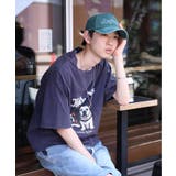 HOOK original マフィアわんこプリントウォッシュ半袖TEE | HOOK | 詳細画像3
