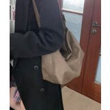 PUレザー大きめショルダーバッグ | aimoha  | 詳細画像4 