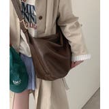 PUレザー大きめショルダーバッグ | aimoha  | 詳細画像15 