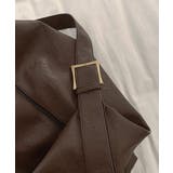 PUレザー大きめショルダーバッグ | aimoha  | 詳細画像23 