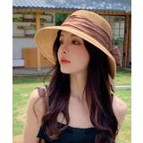 リボン付き麦わら帽子 | aimoha  | 詳細画像3 