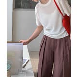 【Banico】クルーネック半袖ニットTシャツ【SS】 | aimoha | 詳細画像12