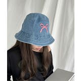 ライトブルー | 帽子 ハット レディース 「Jasmine」リボンハット | aimoha 