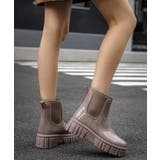 6cm厚底 プラットフォームレインブーツ レインシューズ 長靴 | aimoha | 詳細画像2