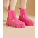 6cm厚底 プラットフォームレインブーツ レインシューズ 長靴 | aimoha | 詳細画像5