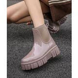 6cm厚底 プラットフォームレインブーツ レインシューズ 長靴 | aimoha | 詳細画像6