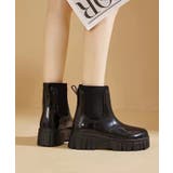 6cm厚底 プラットフォームレインブーツ レインシューズ 長靴 | aimoha | 詳細画像7