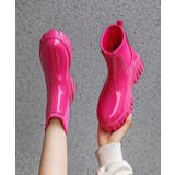 6cm厚底 プラットフォームレインブーツ レインシューズ 長靴 | aimoha | 詳細画像9