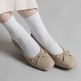 【shoes365】切り替えトゥバレエパンプス 靴 | aimoha  | 詳細画像1 