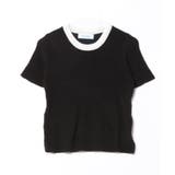 「Jasmine」バイカラーニット半袖Tシャツ レディース【SS】 | aimoha | 詳細画像18
