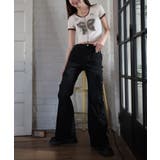 【HOOK】for girls アメカジバターフライプリントジップトップス【SS… | HOOK | 詳細画像2 