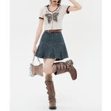 【HOOK】for girls アメカジバターフライプリントジップトップス【SS… | HOOK | 詳細画像13 