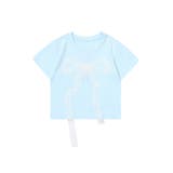 【HOOK】for girls ドットリボン半袖TEE Tシャツ【SS】 | HOOK | 詳細画像4 