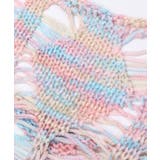 【HOOK】for girls  透かし編みフリンジサマーニット | HOOK | 詳細画像5 