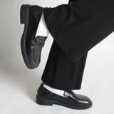 【shoes365】ミドルヒールローファー | aimoha | 詳細画像1