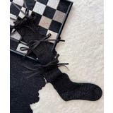 ブラック2 | 「Jasmine」リボンソックス レディース Jasmine | aimoha 