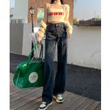 【Jasmine】ウエストデザインデニムパンツ Jasmine Grandifl… | aimoha  | 詳細画像9 