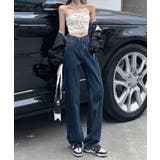 【Jasmine】ウエストデザインデニムパンツ Jasmine Grandifl… | aimoha  | 詳細画像7 