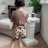 【aimoha-KIDS-】水玉ショートパンツ【SS】 | aimoha kids | 詳細画像1 