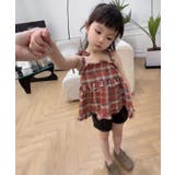 【aimoha-KIDS-】チェック柄ワンピース【SS】 | aimoha kids | 詳細画像6