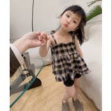 【aimoha-KIDS-】チェック柄ワンピース【SS】 | aimoha kids | 詳細画像3